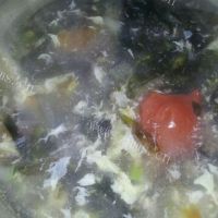 家常紫菜柿子蛋花汤
