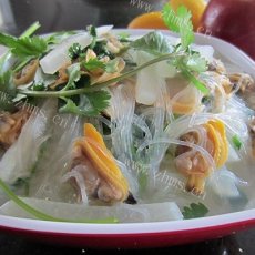 萝卜粉丝蛤蜊汤