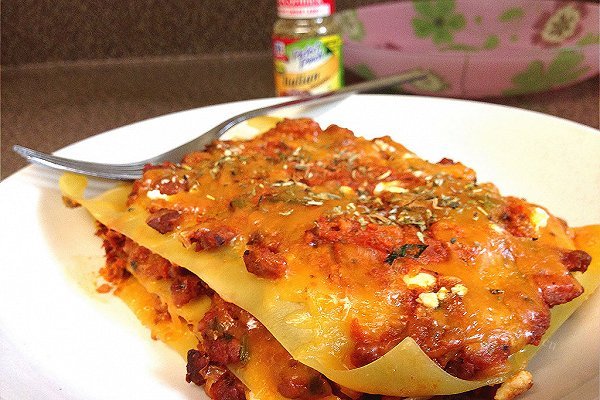 —蘑菇肉酱千层面 Lasagna