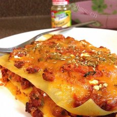 —蘑菇肉酱千层面 Lasagna