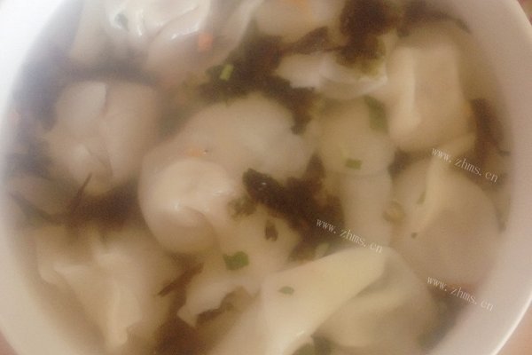 简易香菇肉馅小混沌