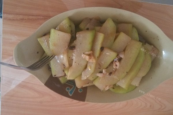 豆豉烧小冬瓜