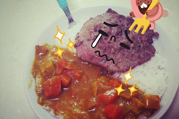 牛排咖喱饭