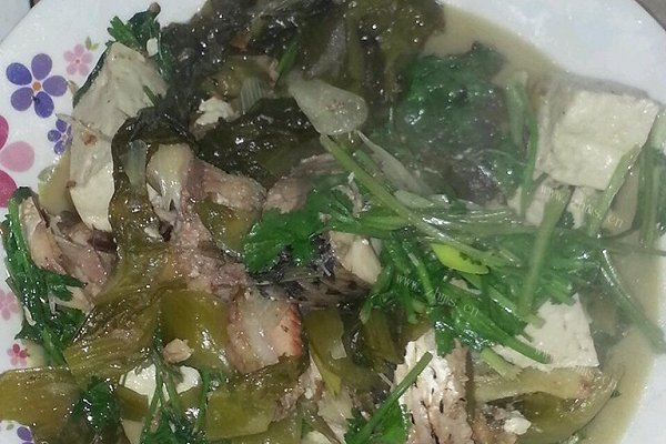 鲤鱼炖豆腐