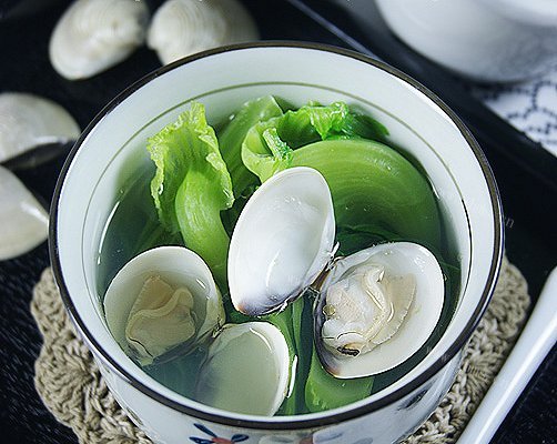 沙白芥菜汤