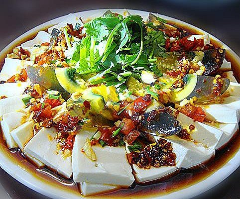 珍选捞汁皮蛋豆腐