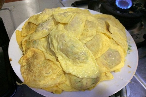 超简单蛋饺