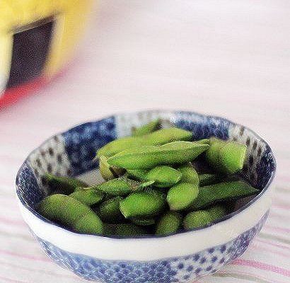 家常水煮毛豆