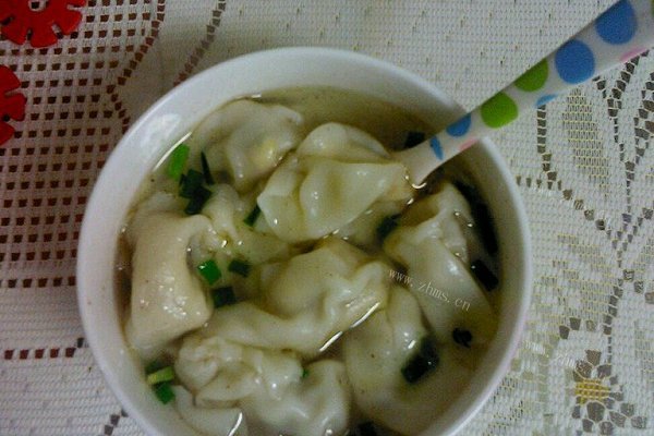 虾皮菜肉大馄饨