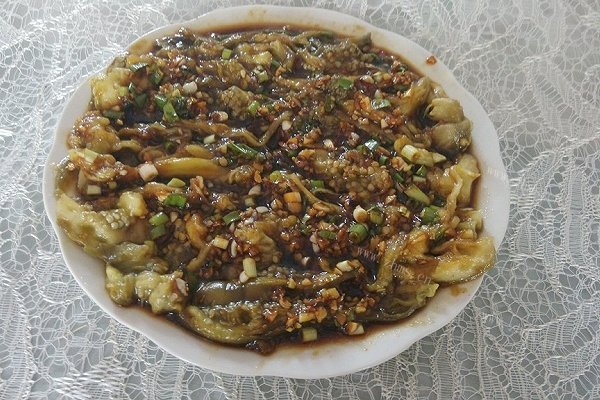 家常版蒜香茄条