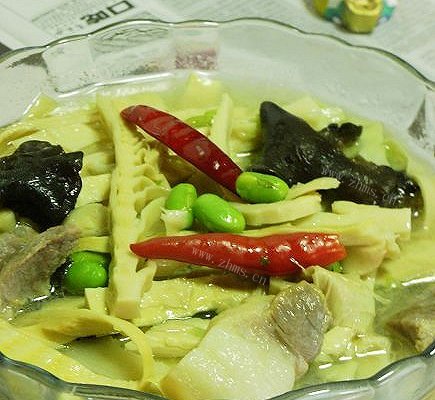 咸肉笋干