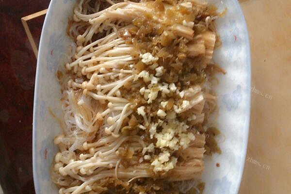 美味剁椒金针菇