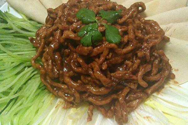 美味京酱肉丝