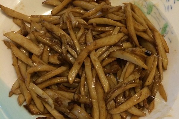 自制炒杏鲍菇