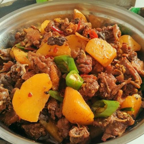 色香味俱全的大盘鸡