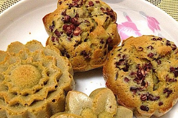 美味抹茶红豆蛋糕