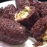 紫米饭团