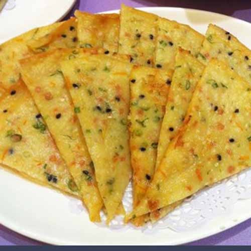 简单易做的葱油饼
