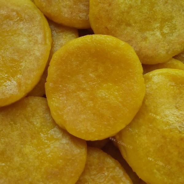 诱人的南瓜饼