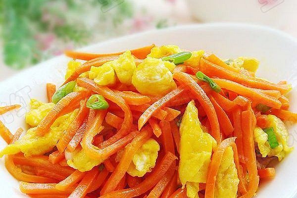 家常胡萝卜炒鸡蛋