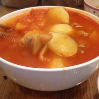 蕃茄土豆排骨汤