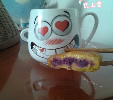 南瓜紫薯饼「当南瓜遇上紫薯」