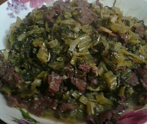 牛肉酸菜