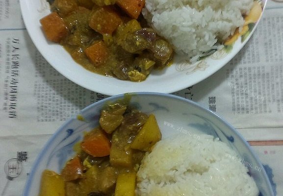 简易咖喱饭