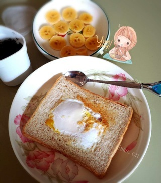早餐鸡蛋面包