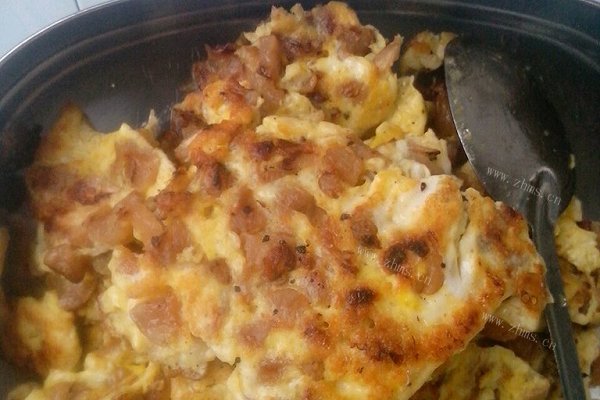 菜脯煎蛋（早粥到）