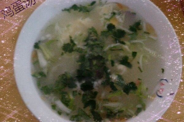 快速制作鸡蛋汤