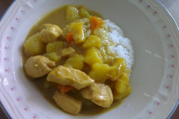 家常咖喱鸡肉饭