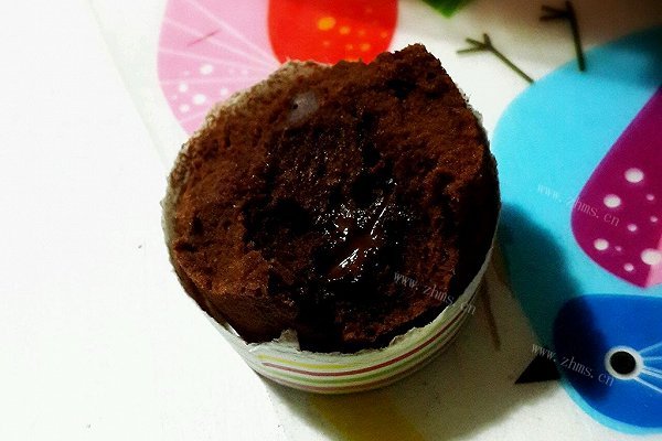 流心巧克力cupcake