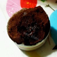 流心巧克力cupcake
