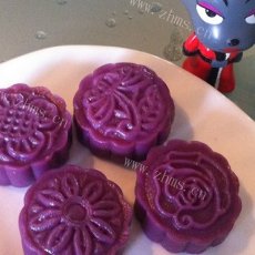 最健康的烹饪方法-紫薯饼（枣泥馅）