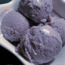 好吃紫薯冰激凌