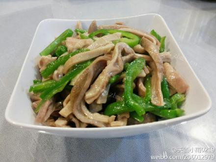 青椒肚丝
