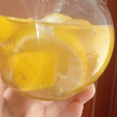 自制柠檬蜂蜜水