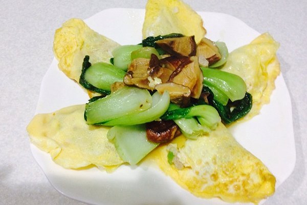 美味的鸡蛋饺