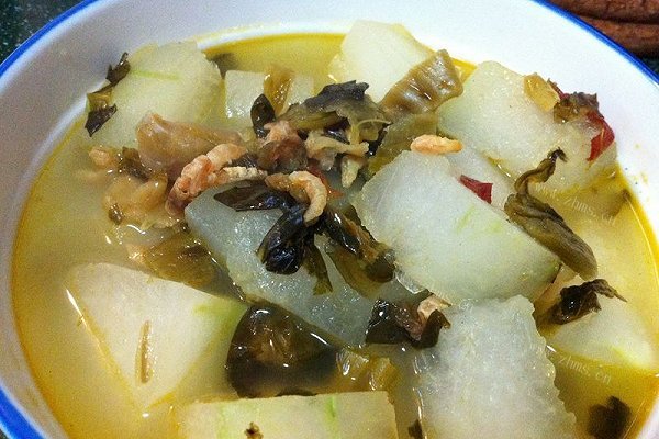 酸菜炖冬瓜