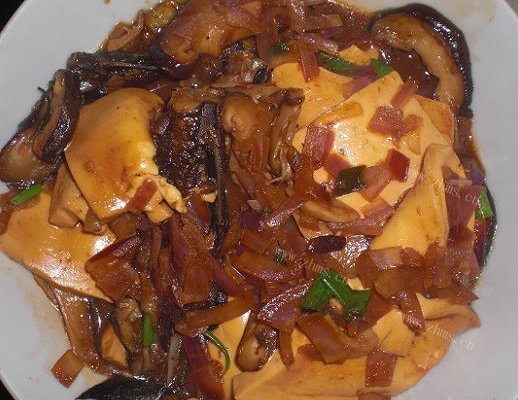 红烧野生昂刺鱼豆腐