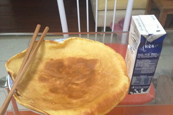 不加一滴水的鸡蛋饼