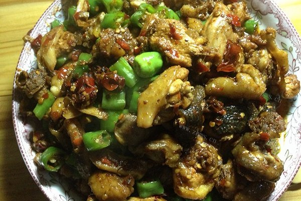 家庭版鲜椒辣子鸡