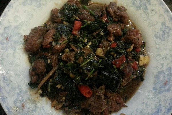 家常版紫苏牛肉