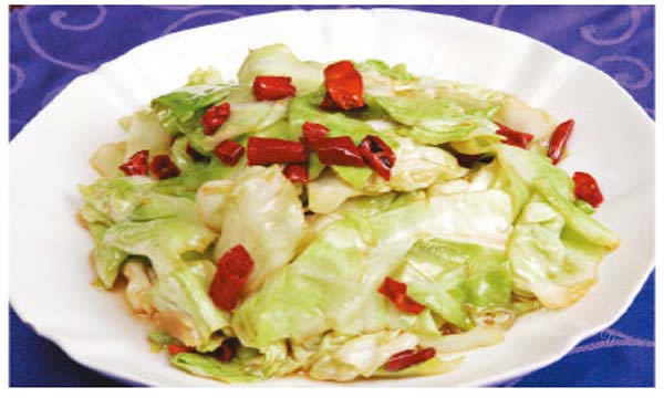 美味手撕包菜