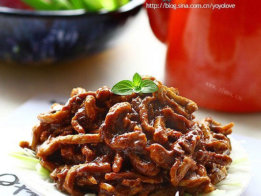 京酱肉丝的家庭做法