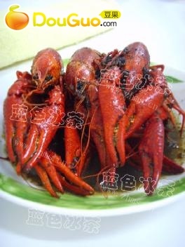 麻辣的十三香龙虾