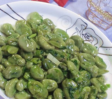 葱香蚕豆