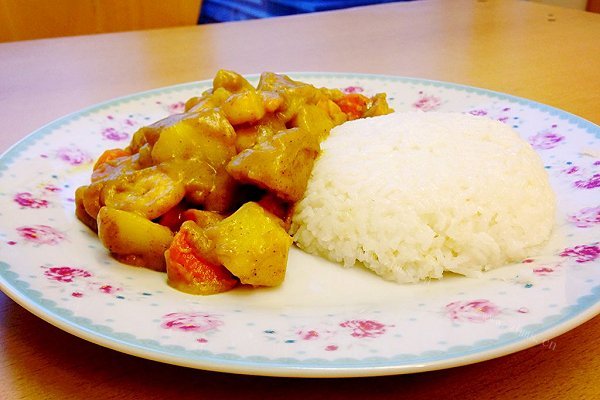 咖喱明虾饭