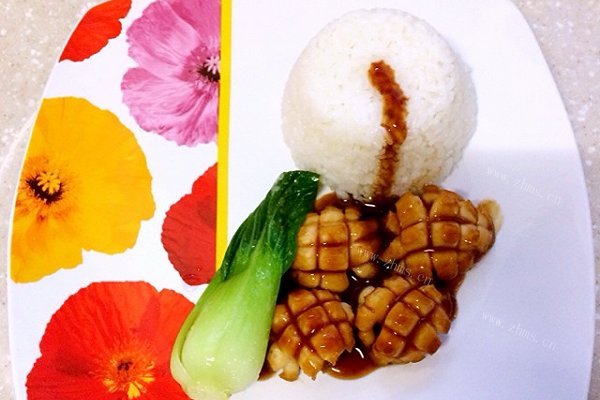 美味鸡汁鲍鱼饭